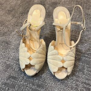 Christian Louboutin Botticella 120 Veau Velour Size 36